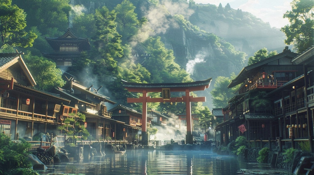 旅の疲れを癒す！ 温泉と神社を満喫する癒やしの旅プラン